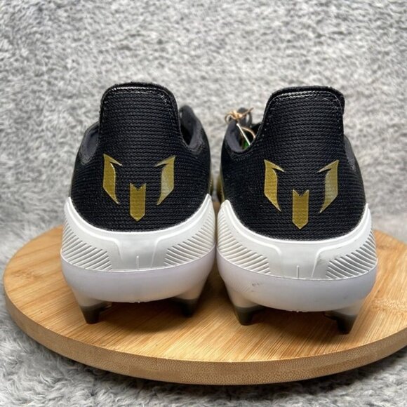 Adidas F50 Pro Messi FG Soccer Cleats Size 13 Men Black Gold JI2502 - Picture 6 of 9